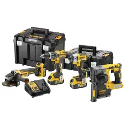 Kit Combo 4 Máquinas XR 18V Dewalt DCK422P3T‑QW
