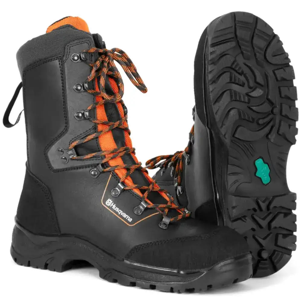 Botas de seguridad de cuero Husqvarna Classic, talla 42