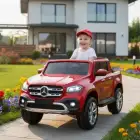 Red Mercedes XMX 606 Toy Car
