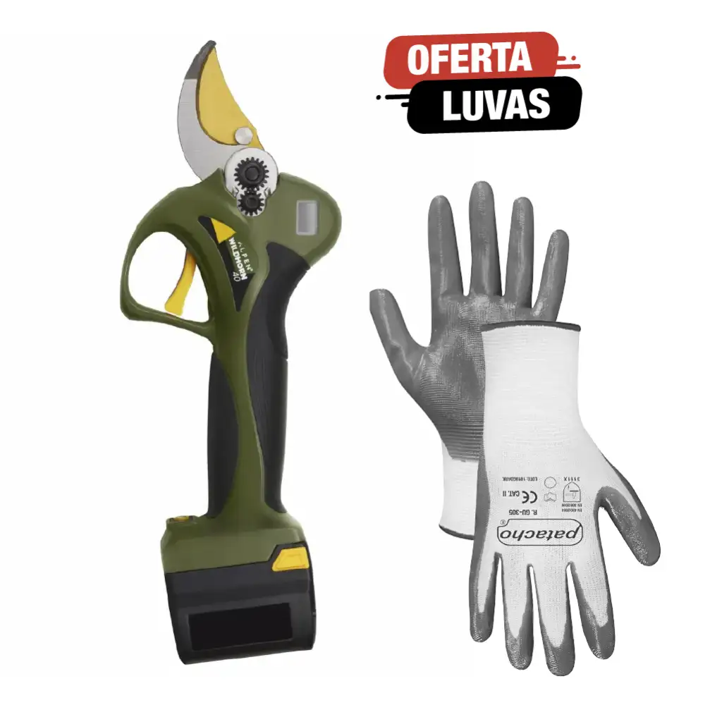 Tijeras de podar Felco® de 40 mm con alimentación eléctrica