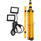 Extendable Stand (60 - 160 cm) + 2 x 30W LED Projectors