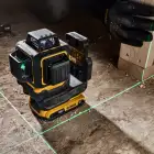 Medidor Laser Autonivelante Verde 3 Linhas 360º Dewalt