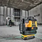 Medidor Laser Autonivelante Verde 3 Linhas 360º Dewalt
