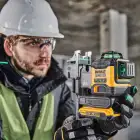Medidor Laser Autonivelante Verde 3 Linhas 360º Dewalt