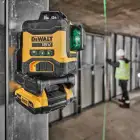 Medidor Laser Autonivelante Verde 3 Linhas 360º Dewalt