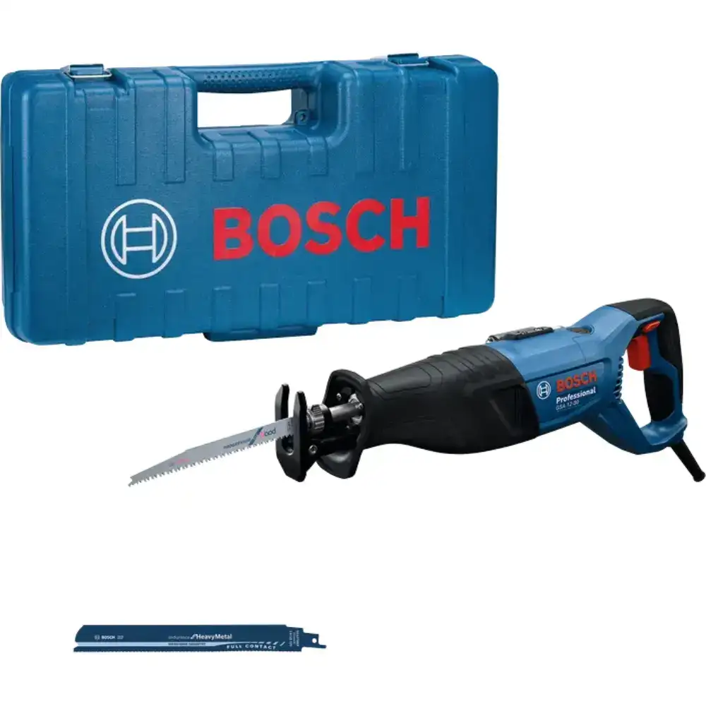 Bosch GSA 12-30 Reciprocating Saw + 2 Saw Blades + Carrying Case