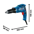 Aparafusadora GTB 6-50 Bosch c/ batente de profundidade + Mala de Transporte