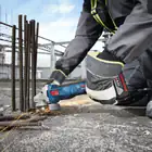 Bosch GWS 18V-11 S Angle Grinder + 2 x 5Ah Batteries + Carrying Case