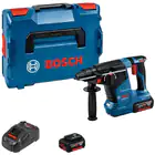 Martelo Perfurador SDS Plus Bosch GBH 18V-24 C + 2 Baterias 5 Ah + Carregador