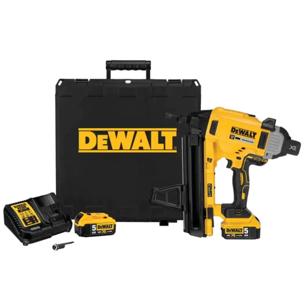 Pregadora de Betão s/escovas XR 18V 5Ah Dewalt + 2 Baterias + Carregador + Mala DCN890P2-QW