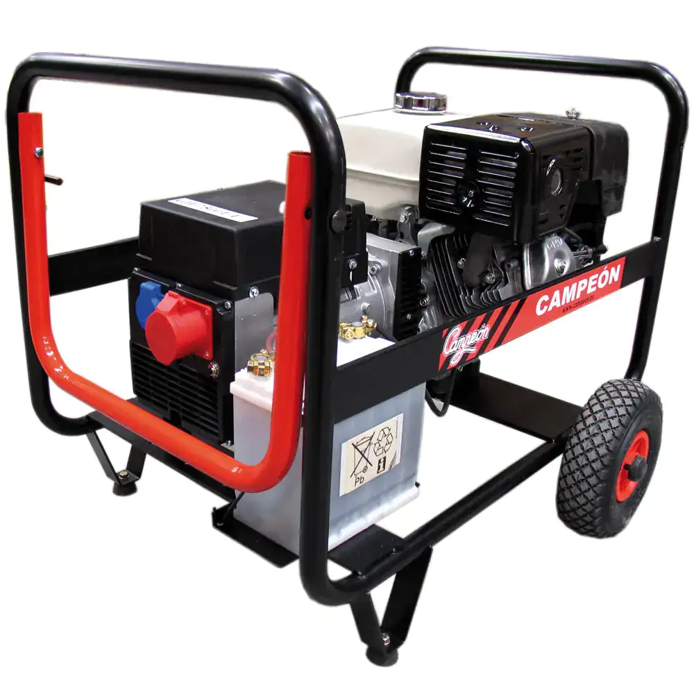Gerador Gasolina Campeón 7.5 KVA/400V 3.5 KVA/230V GH-8000T      