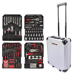 Caixa de Ferramentas Mistas Kreator c/ 253 Peças