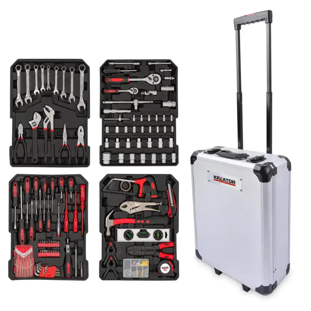 Kreator Mixed Tool Kit with 253 Pieces KRTH10001
