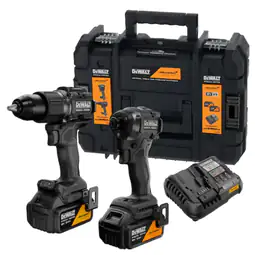 Kit XR 18V DeWalt x McLaren - Berbequim Percussão + Aparafusadora de Impacto DCK2222MP2T