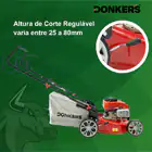 Corta Relva Gasolina Donker’s CR40 132cc c/ Tração