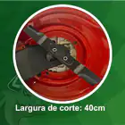 Corta Relva Gasolina Donker’s CR40 132cc c/ Tração