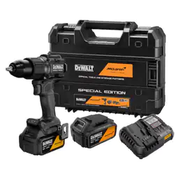 Berbequim Percussão XR 18V DeWalt x McLaren + 2 Baterias 4Ah + Mala de Transporte