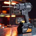 Berbequim Percussão XR 18V DeWalt x McLaren + 2 Baterias 4Ah + Mala de Transporte