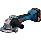 Kit profesional Bosch: Taladro percutor GBH 18V-22 + Amoladora angular GWS 18V-8 + 2 baterías de 18 V 4,0 Ah