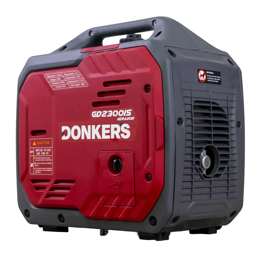 Gerador Inverter a Gasolina Donker´s GD2300IS 2.4kVA 230V