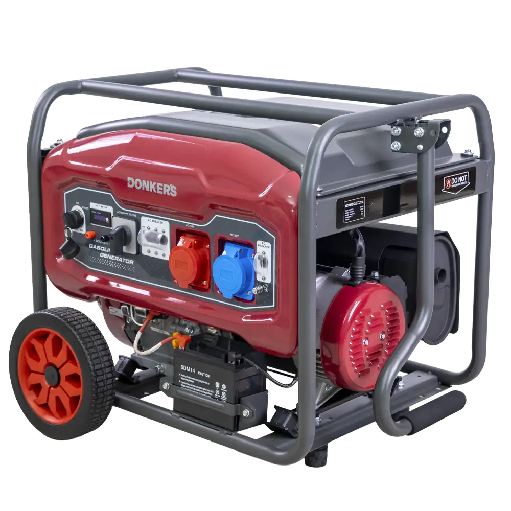 Gerador a Gasolina Donker´s GD7000ET 8.2kVA 230/400V Arranque Elétrico
