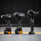 Kit XR 18V Dewalt x McLaren Berbequim + Rebarbadora + Chave de Impacto + 2 Baterias 5Ah + Mala TSTAK