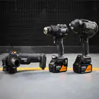Kit XR 18V Dewalt x McLaren Berbequim + Rebarbadora + Chave de Impacto + 2 Baterias 5Ah + Mala TSTAK