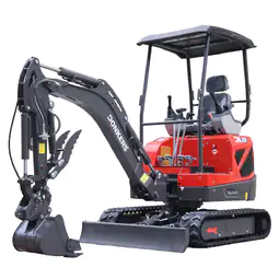 Mini Giratória Donker´s DK18-2 Premium c/ Joysticks, 2 Velocidades e Motor Kubota 20 HP