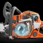 Motosserra profissional Husqvarna 372XP X-Torq