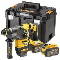 Martelo Eletropneumático 54V Dewalt XR Flexvolt 3,5J + 2 Baterias 9Ah + Mala de Transporte TSTAK