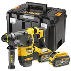 Martelo Eletropneumático 54V Dewalt XR Flexvolt 3,5J + 2 Baterias 9Ah + Mala de Transporte TSTAK