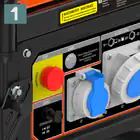 Gerador Trifásico a Gasolina Genergy Cervascan-S 13.7 kVA c/ Arranque Elétrico
