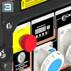 Gerador Trifásico a Gasolina Genergy Cervascan-S 13.7 kVA c/ Arranque Elétrico