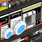 Gerador Trifásico a Gasolina Genergy Cervascan-S 13.7 kVA c/ Arranque Elétrico