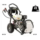 Lavadora de Alta Pressão a Gasolina Lavor Thermic 2W 13H Honda GX390 290Bar c/ Acessórios Incluídos