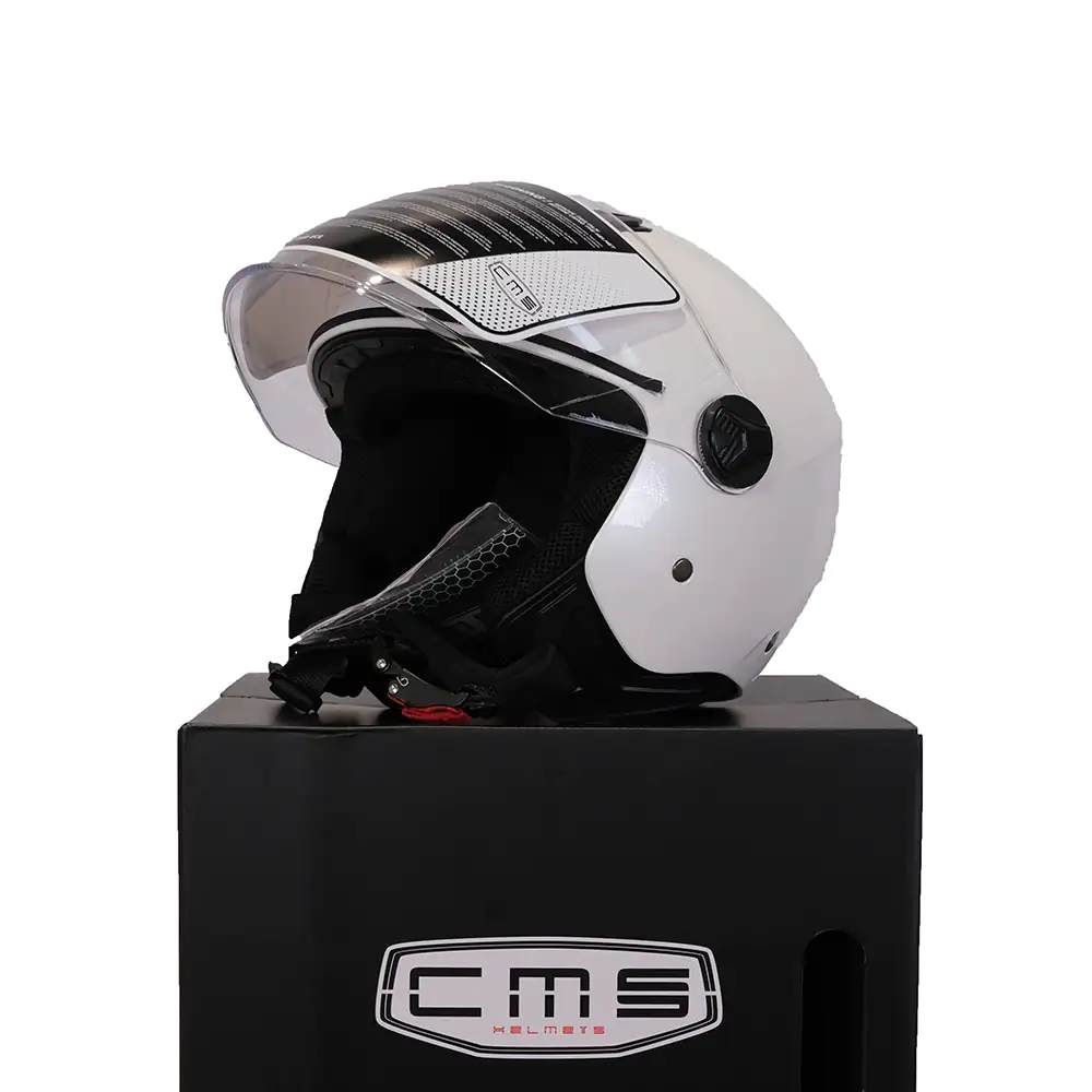 Capacete D-JET Plain Branco
