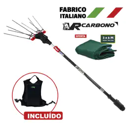 Varejador Donker´s VR Carbono 600W 36V + Bateria Power 2100