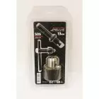 Drill chuck with key, 13mm.