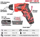 Cordless Screwdriver – HCT 1241