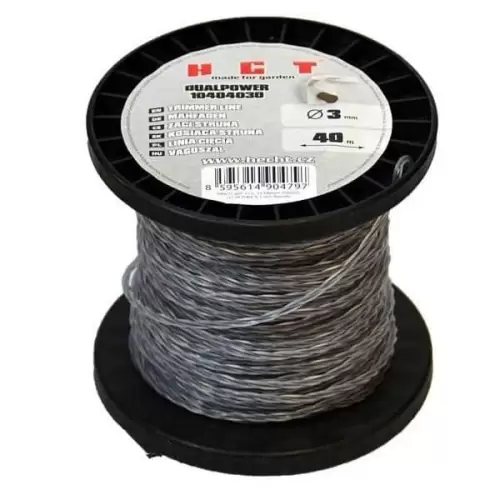 Bobine de Nylon 40m – Ø3mm Quadrado Duplo Núcleo