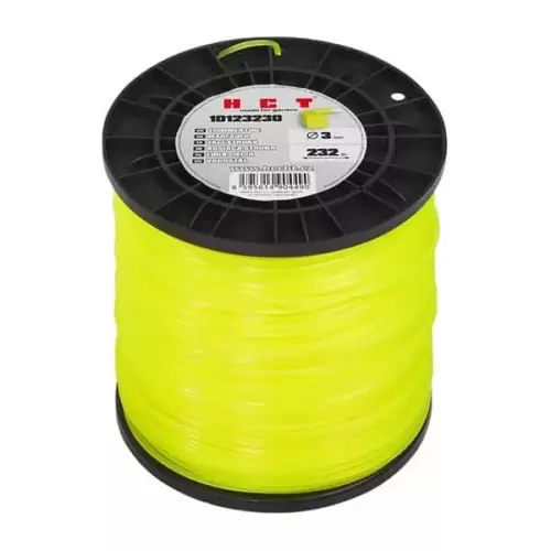 Fio de nylon quadrado 3 mm x 232 m