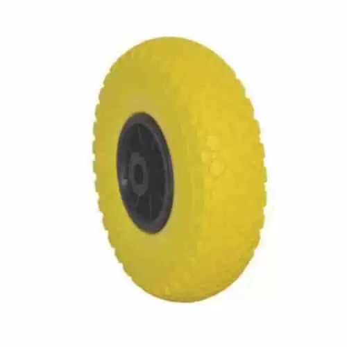 Roda Poliuretano Amarela
