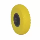 Roda Poliuretano Amarela