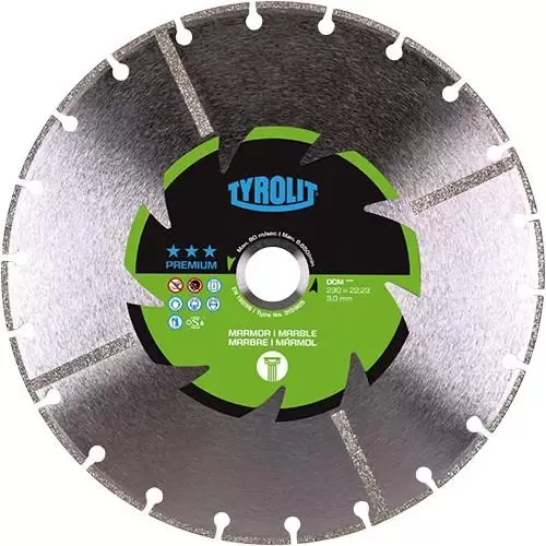 Disco de Corte Diamantado Tyrolit – 230 x 3 x 22,23
