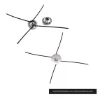 Fio Nylon Quadrado p/ Roçadora 4mm