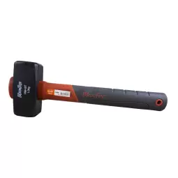 Square Sledgehammer with Fiberglass Handle 1kg