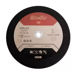 Disco Abrasivo Corte Ferro MacFer