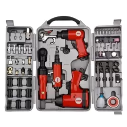 Kit de Ferramentas Pneumáticas Hecht - 71 acessórios