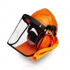 Capacete com escudo facial e auricular HCT