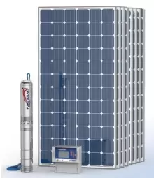 Kit Pedrollo Fluid Solar 2/6 - 63 mts - 3600 l/h